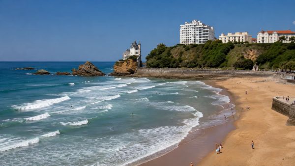 Côte des Basques à Biarritz : un lieu mythique à redécouvrir