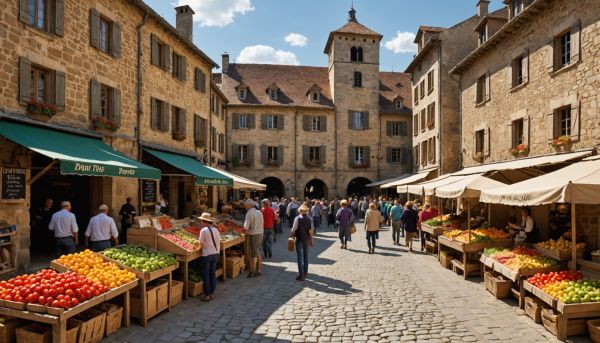 Des marchés authentiques et conviviaux en Aveyron