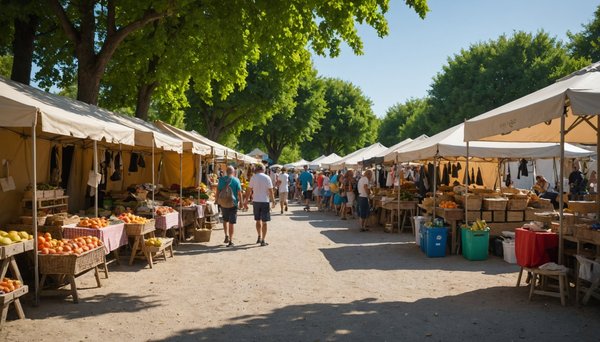 Découvrez les marchés du grau du roi depuis le camping bon port