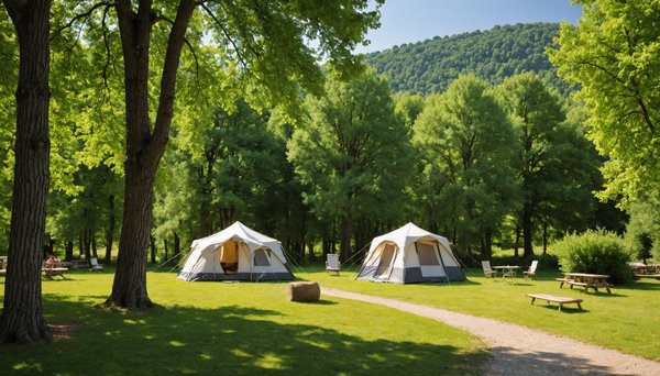 Découvrez le havre de paix du camping luxe en ardèche