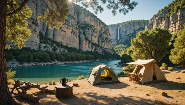 Gorges de l'ardèche guide : canyon et paysages avec le camping le pommier