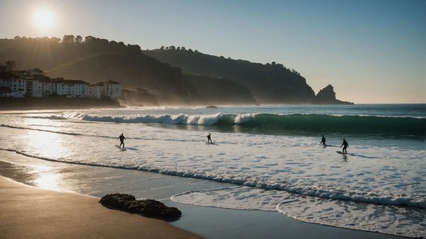École de surf au pays basque : découvrez l'école lehena à hendaye