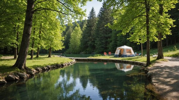Découvrez le camping le plan d'eau situé à aubenas en ardèche